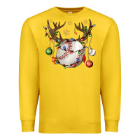 Lemon Baseball Horn Christmas Premium Sweatshirt - BundleAndBundleShop
