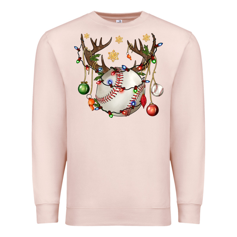 Baseball Horn Christmas Premium Sweatshirt by BundleAndBundleShop | Teevron