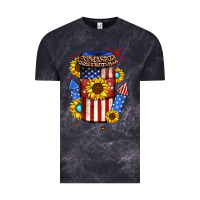 Cloud Black 4th of july coffee cup Vintage Tee - JahusDesignShop