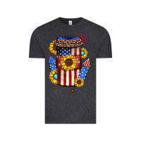 Vintage Black 4th of july coffee cup Vintage Tee - JahusDesignShop