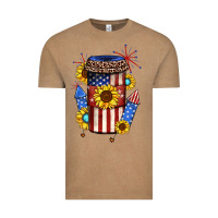 Vintage Coffee 4th of july coffee cup Vintage Tee - JahusDesignShop