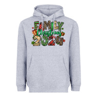 Heather Grey family christmas 2024 Heavyweight Hoodie - MaliasSmallBusiness