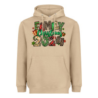 Mushroom family christmas 2024 Heavyweight Hoodie - MaliasSmallBusiness