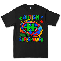 Black autism is his superpower ripped Premium Tee - Zillion Design Studio