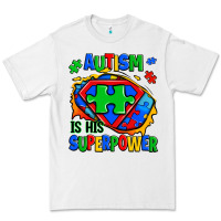White autism is his superpower ripped Premium Tee - Zillion Design Studio