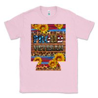 Bubblegum Pink proud veteran  12 oz regular can cooler Classic Tee - Artiststas