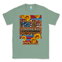 Sage proud veteran  12 oz regular can cooler Classic Tee - Artiststas