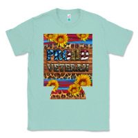 Seafoam proud veteran  12 oz regular can cooler Classic Tee - Artiststas