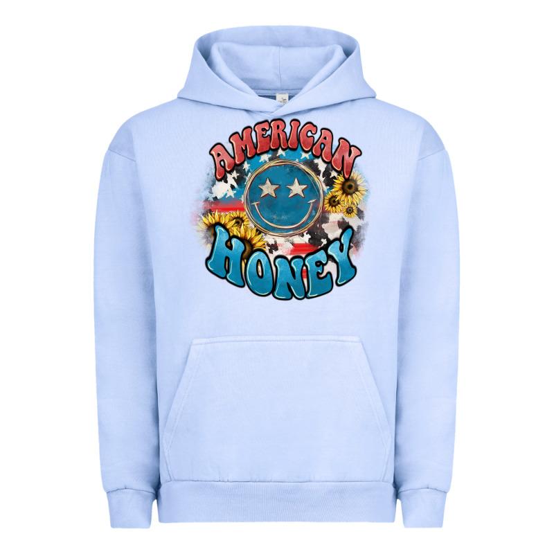 American Honey Smiley Urban Hoodie by HowdyJamesFarm | Teevron