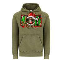 Vintage Olive joy afro santa gnomes Vintage Hoodie - FaDigitalArtStudio