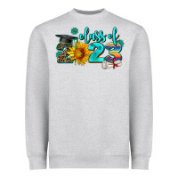 Heather Grey western sunflower class of 2023 Heavyweight Sweatshirt - AdoDesignShop
