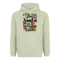 Matcha i am the reason santa has a naughty list Heavyweight Hoodie - MaliasSmallBusiness