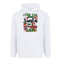 White i am the reason santa has a naughty list Heavyweight Hoodie - MaliasSmallBusiness