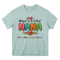 Arona blessed to be called nana Heavy Core Tee - MaliasSmallBusiness