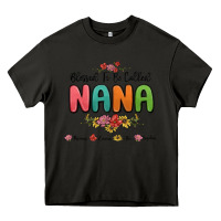 Asphalt blessed to be called nana Heavy Core Tee - MaliasSmallBusiness