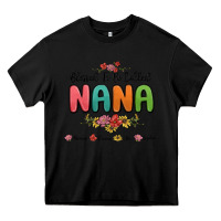 Black blessed to be called nana Heavy Core Tee - MaliasSmallBusiness
