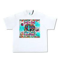 White just a girl who loves camping Urban Heavy Tee - JahusDesignShop