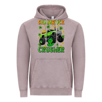 Vintage Zinc st patricks shamrock crusher Vintage Hoodie - Neo Western