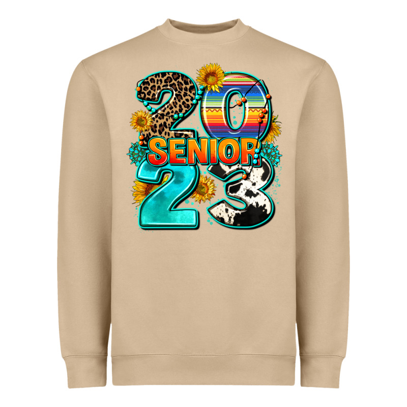 Senıor 2023 Heavyweight Sweatshirt by AdoDesignShop | Teevron