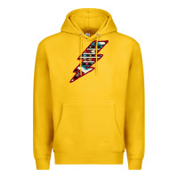 Lemon Western Aztec Pattern Lightning Premium Hoodie - Bettercallsaul