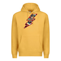 Mustard Western Aztec Pattern Lightning Premium Hoodie - Bettercallsaul