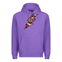 Purple Western Aztec Pattern Lightning Premium Hoodie - Bettercallsaul