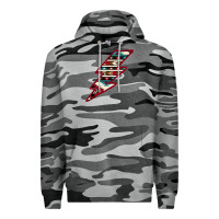 Slate Camo Western Aztec Pattern Lightning Premium Hoodie - Bettercallsaul