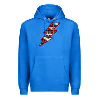 True Royal Western Aztec Pattern Lightning Premium Hoodie - Bettercallsaul