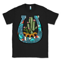 Black cactus horseshoe Classic Tee - JahusDesignShop