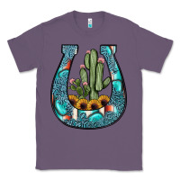 Lavender cactus horseshoe Classic Tee - JahusDesignShop