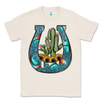 Natural cactus horseshoe Classic Tee - JahusDesignShop