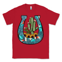 Red cactus horseshoe Classic Tee - JahusDesignShop