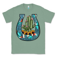 Sage cactus horseshoe Classic Tee - JahusDesignShop