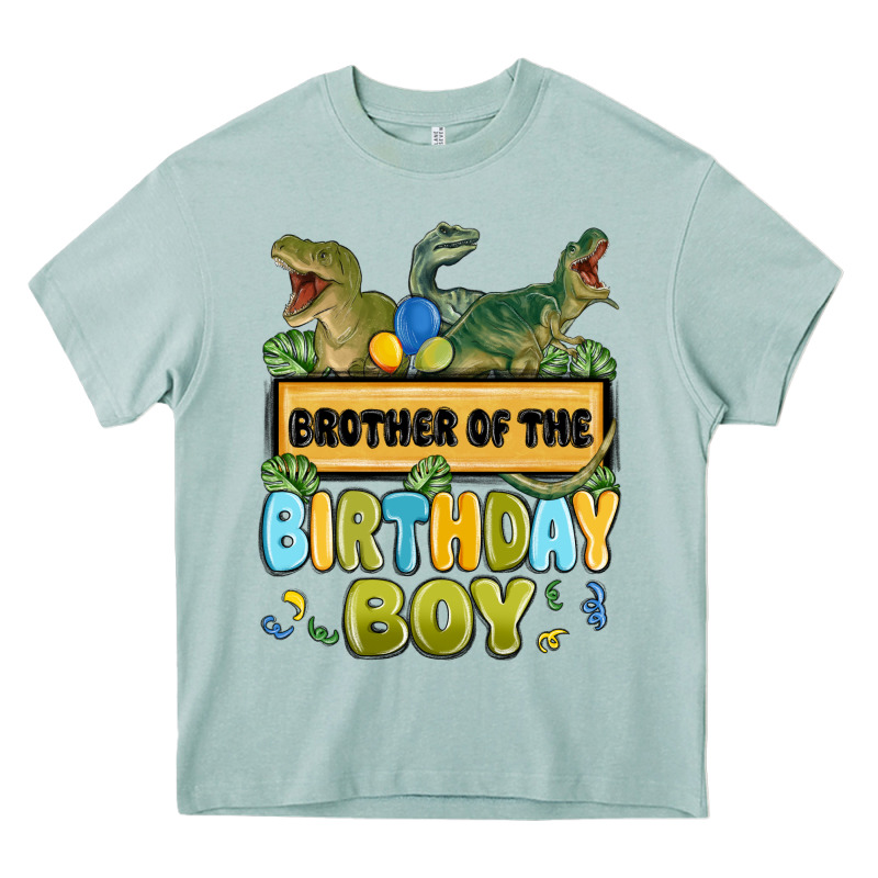 Brother Of The Birthday Boy Heavy Core Tee by MaliasSmallBusiness | Teevron