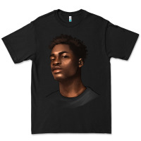 Black afro man Premium Tee - texasbilliewilder
