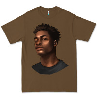 Cacao afro man Premium Tee - texasbilliewilder