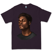 Plum afro man Premium Tee - texasbilliewilder