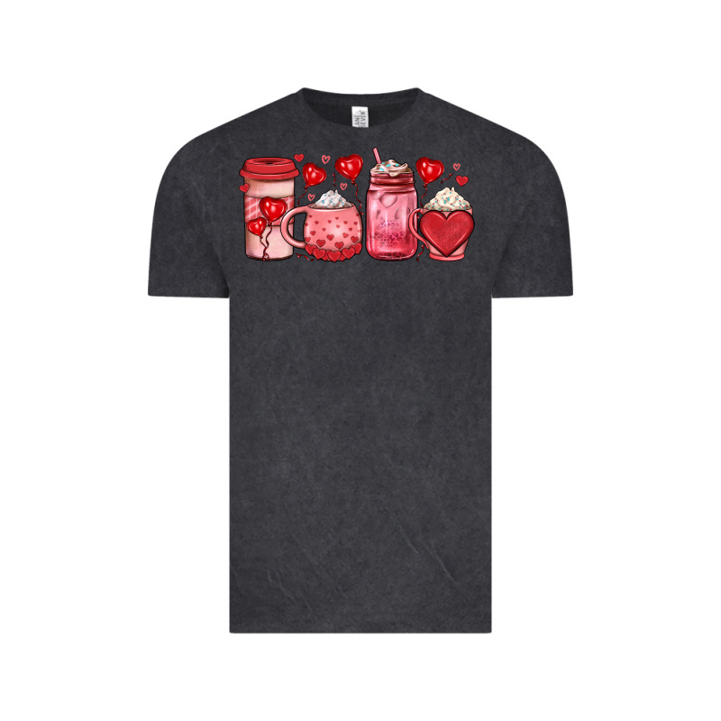 Valentines Day Coffee Vintage Tee by JahusDesignShop | Teevron
