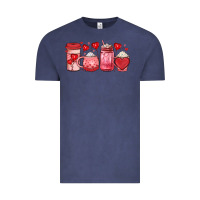 Vintage Denim valentines day coffee Vintage Tee - JahusDesignShop