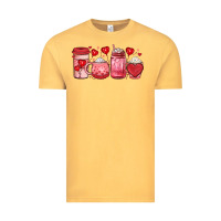 Vintage Mustard valentines day coffee Vintage Tee - JahusDesignShop