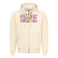 Sandshell not perfect just forgiven Zipper Hoodie - MaliasSmallBusiness