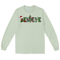 Matcha believe Christmas tree Long Sleeve Tee - AdoDesignShop
