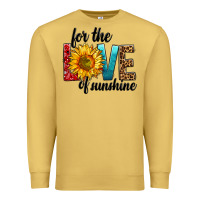 Antique Gold For The Love Of Sunshine Premium Sweatshirt - BundleAndBundleShop