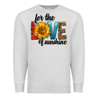 Dove Grey For The Love Of Sunshine Premium Sweatshirt - BundleAndBundleShop