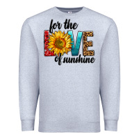 Heather Grey For The Love Of Sunshine Premium Sweatshirt - BundleAndBundleShop