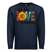 Navy For The Love Of Sunshine Premium Sweatshirt - BundleAndBundleShop