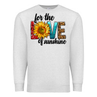 Oatmeal Heather For The Love Of Sunshine Premium Sweatshirt - BundleAndBundleShop