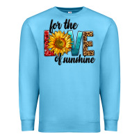 Ocean Blue For The Love Of Sunshine Premium Sweatshirt - BundleAndBundleShop