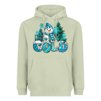 Matcha im so freaking cold snowman Heavyweight Hoodie - MaliasSmallBusiness