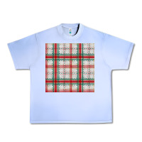 Grape Ice christmas plaid seamless pattern Urban Heavy Tee - BundleAndBundleShop